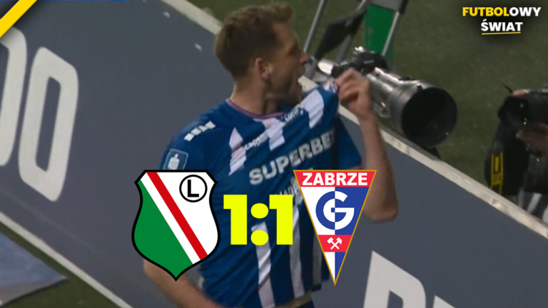 Legia zraniona w ostatniej akcji